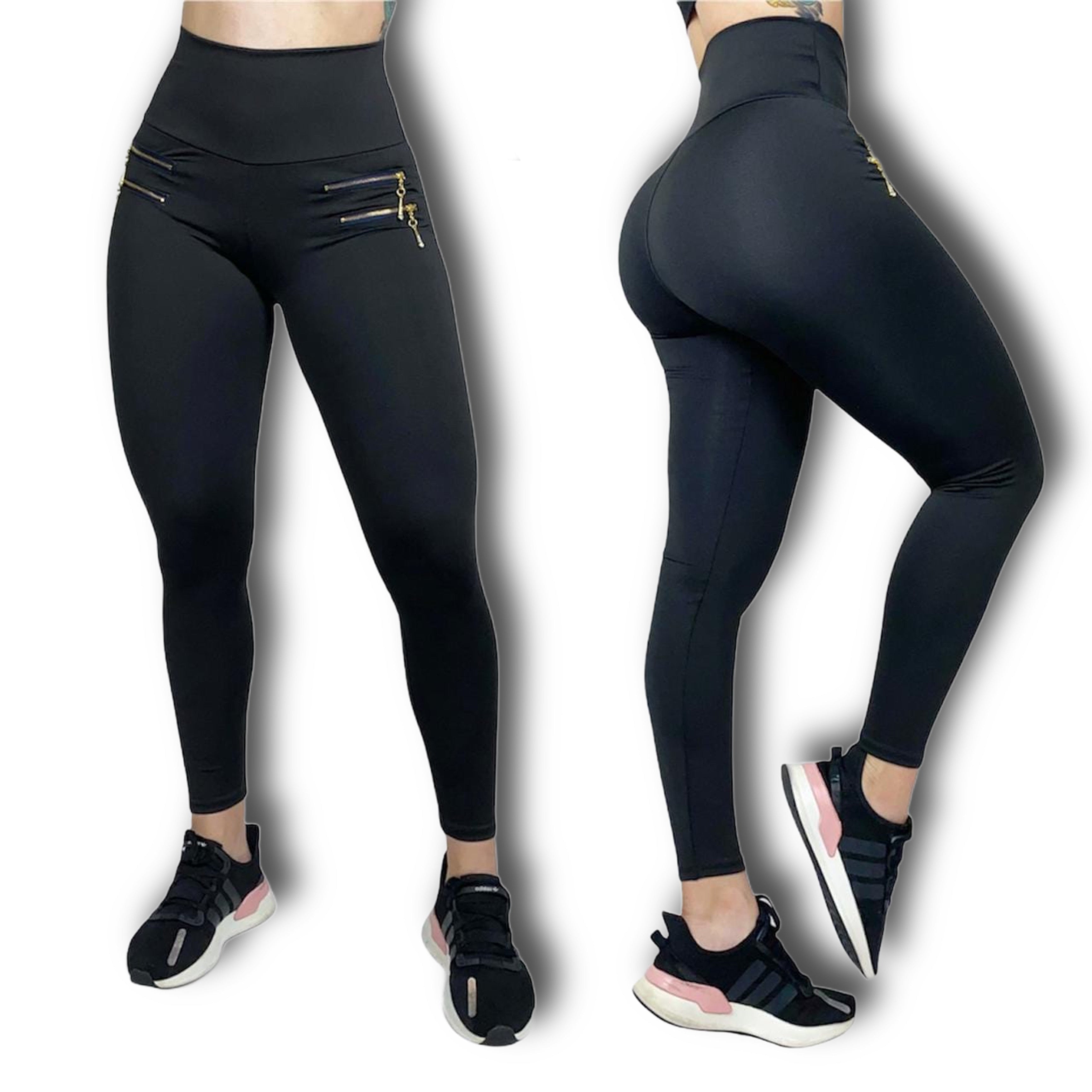 Premium Women Sport Calças Cintura Cintura Shapewear Belly Control Perna  Shaper Calças Justas Para Yoga Gym Running Fitness Workout Leggings De  $107,55