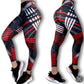 Curvy Legging’s  Red + White + Black + Gray | Control Abdomen