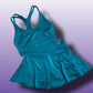 Set - Falda deportiva + Top U neck espalda atlética