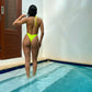 Neon Yellow G-String Bikini 🤩